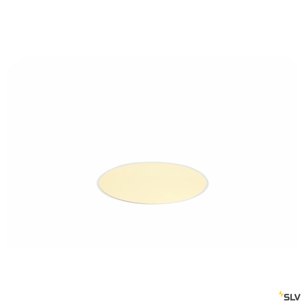 SLV MEDO® 30, recessed ceiling light, frameless, 3000/4000 K, 70°, IP20, round, white 1008630