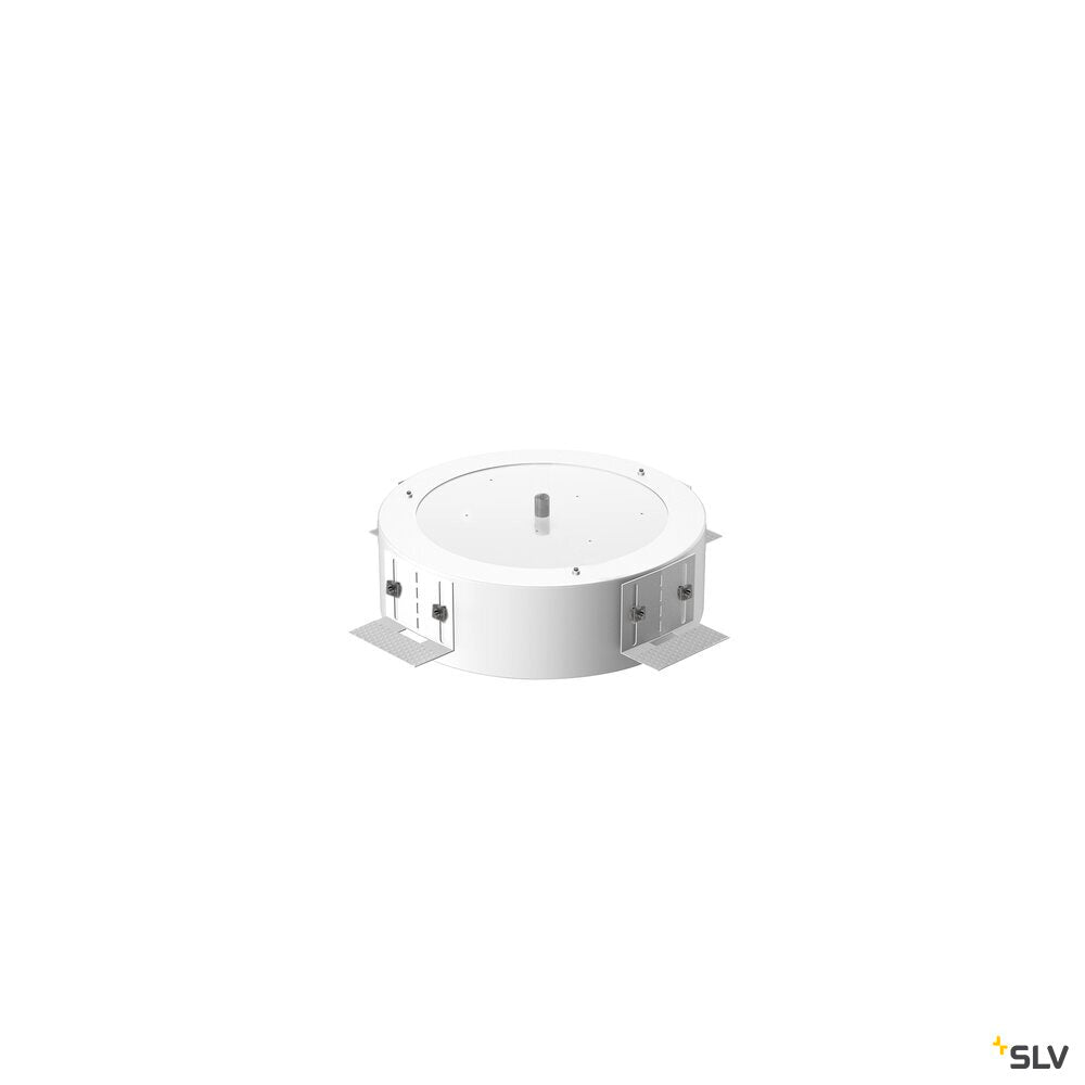 SLV MEDO® 30, recessed ceiling light, frameless, 3000/4000 K, 70°, IP20, round, white 1008630