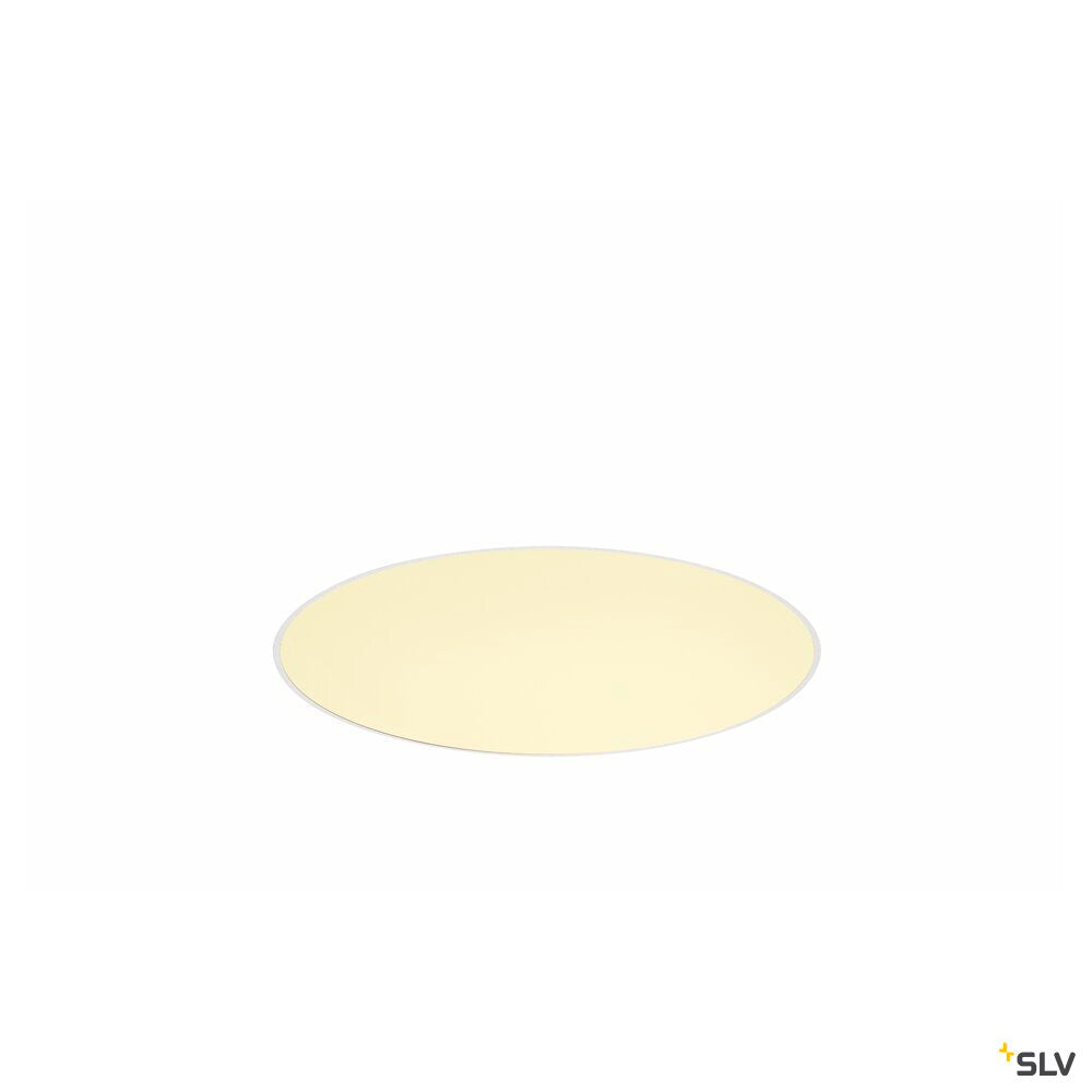 SLV MEDO® 40, recessed ceiling light, frameless, 3000/4000 K, 80°, IP20, round, white 1008632