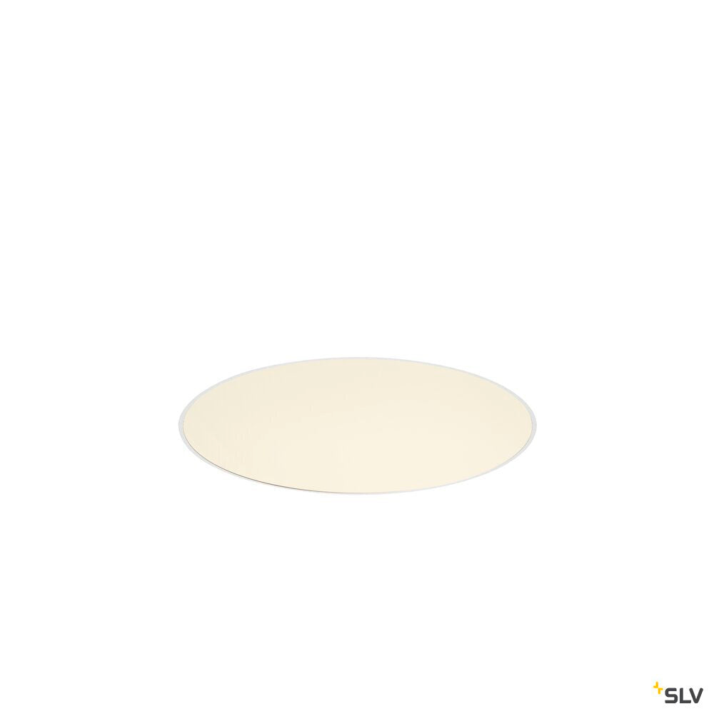 SLV MEDO® 40, recessed ceiling light, frameless, 3000/4000 K, 80°, IP20, round, white 1008632