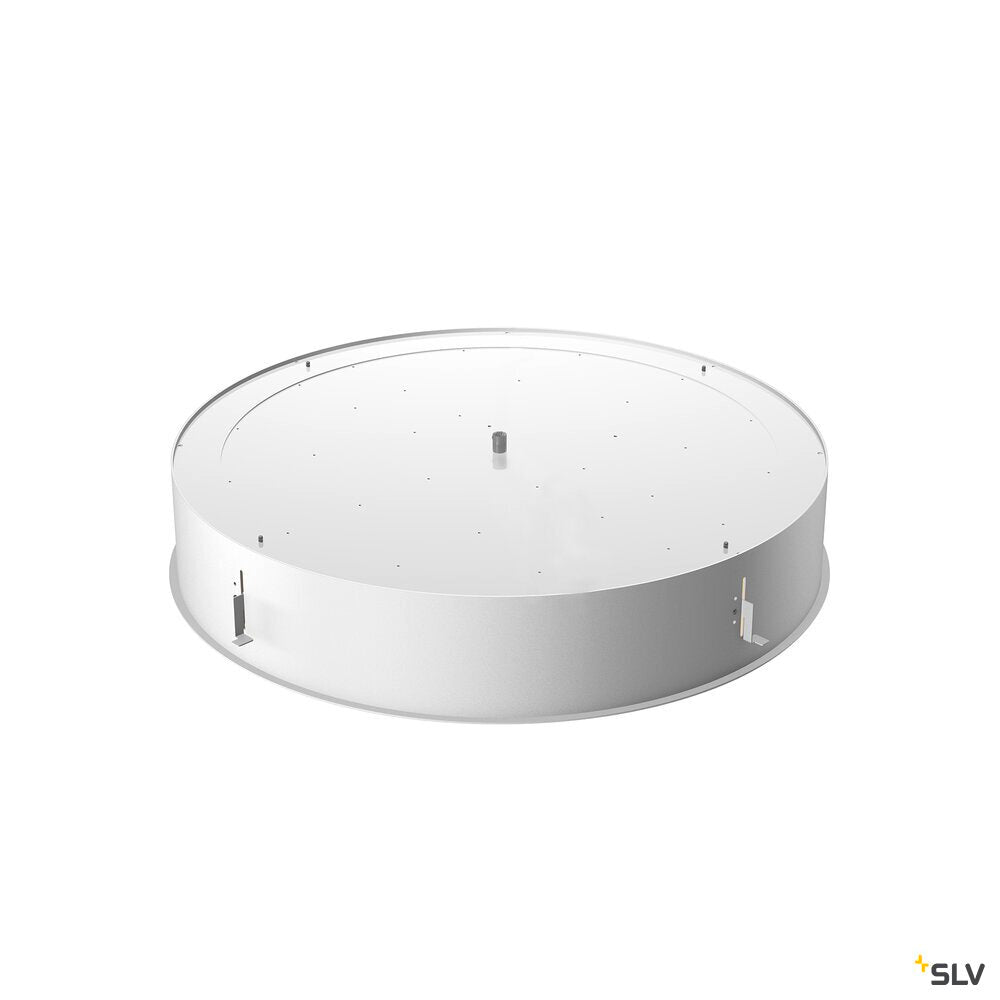 SLV MEDO® 60, recessed ceiling light, frame, 3000/4000 K, 80°, IP20, round, white 1008633