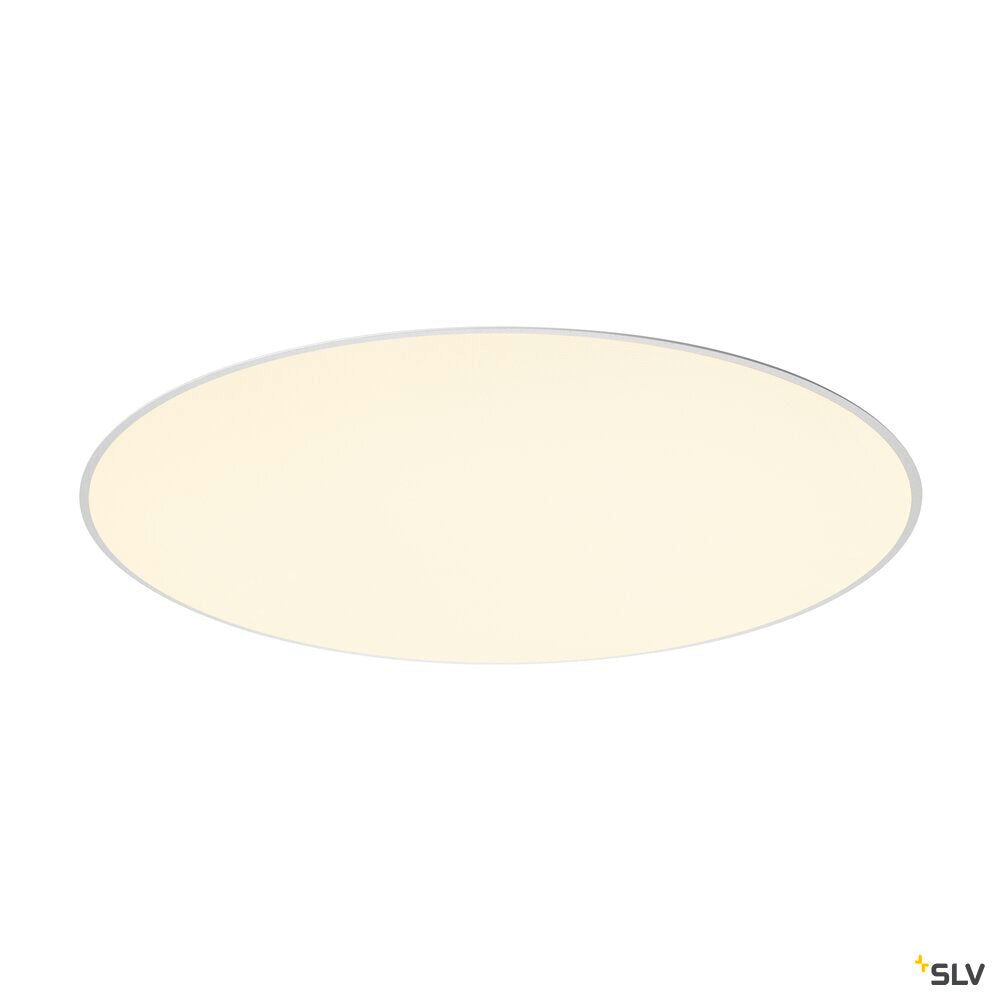 SLV MEDO® 90, recessed ceiling light, frame, 3000/4000 K, 80°, IP20, round, white 1008635