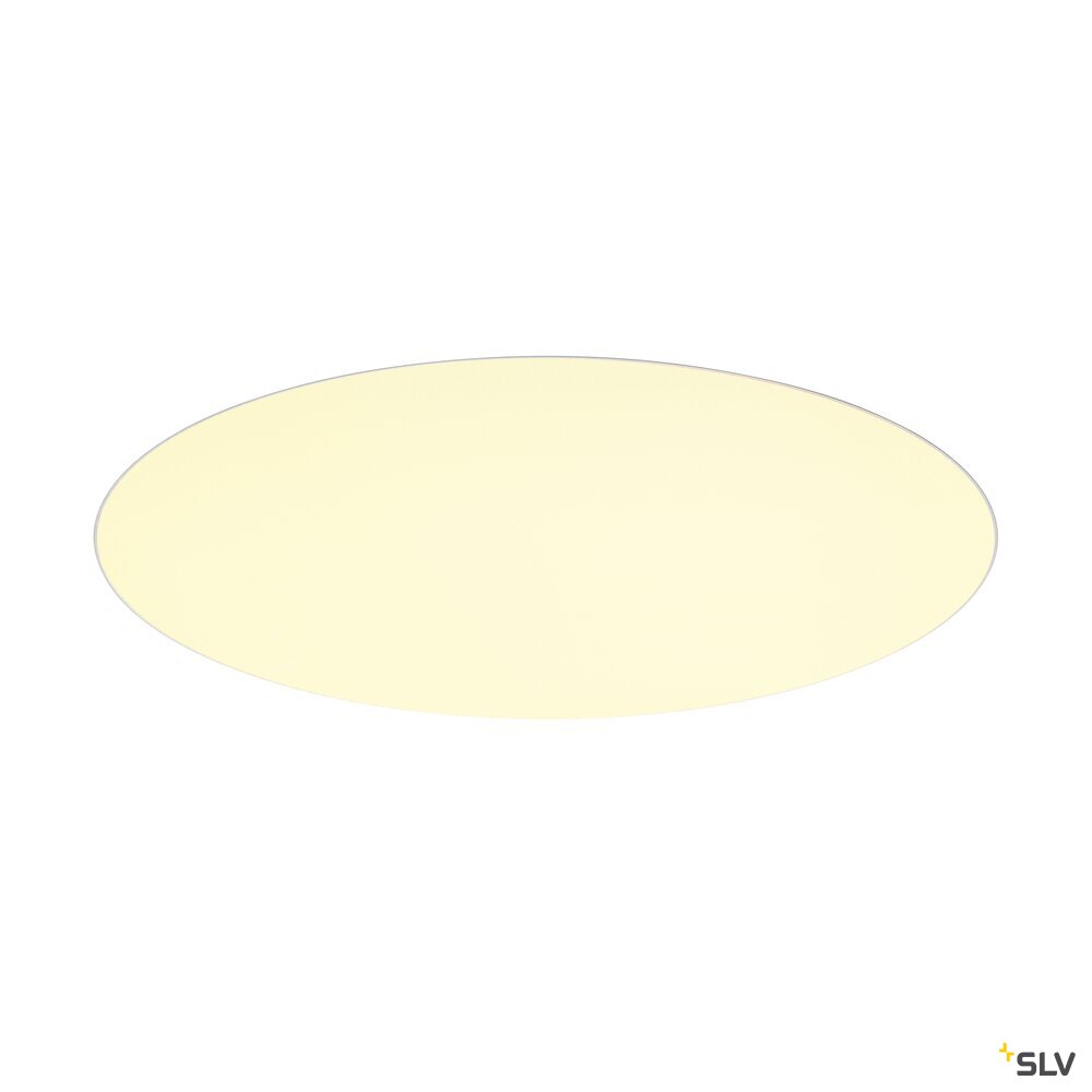 SLV MEDO® 90, recessed ceiling light, frameless, 3000/4000 K, 80°, IP20, round, white 1008636