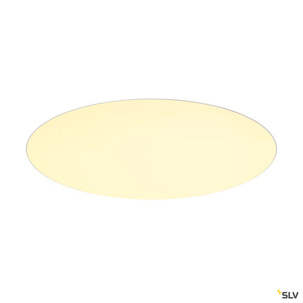 SLV MEDO® 90, recessed ceiling light, frameless, 3000/4000 K, 80°, IP20, round, white 1008636