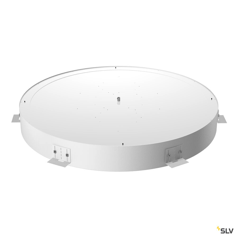 SLV MEDO® 90, recessed ceiling light, frameless, 3000/4000 K, 80°, IP20, round, white 1008636