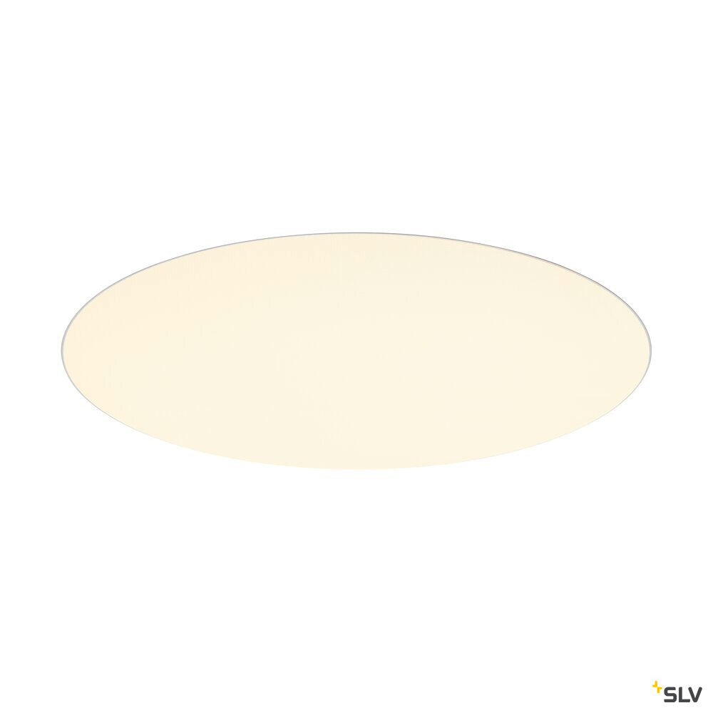 SLV MEDO® 90, recessed ceiling light, frameless, 3000/4000 K, 80°, IP20, round, white 1008636