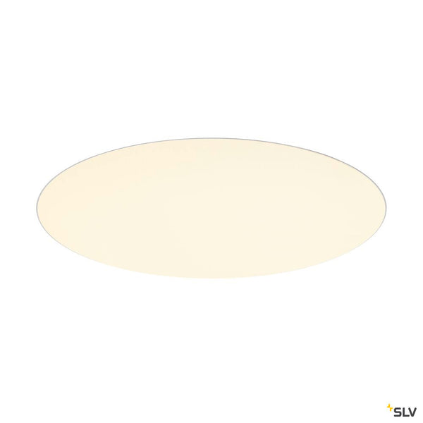 SLV MEDO® 90, recessed ceiling light, frameless, 3000/4000 K, 80°, IP20, round, white 1008636