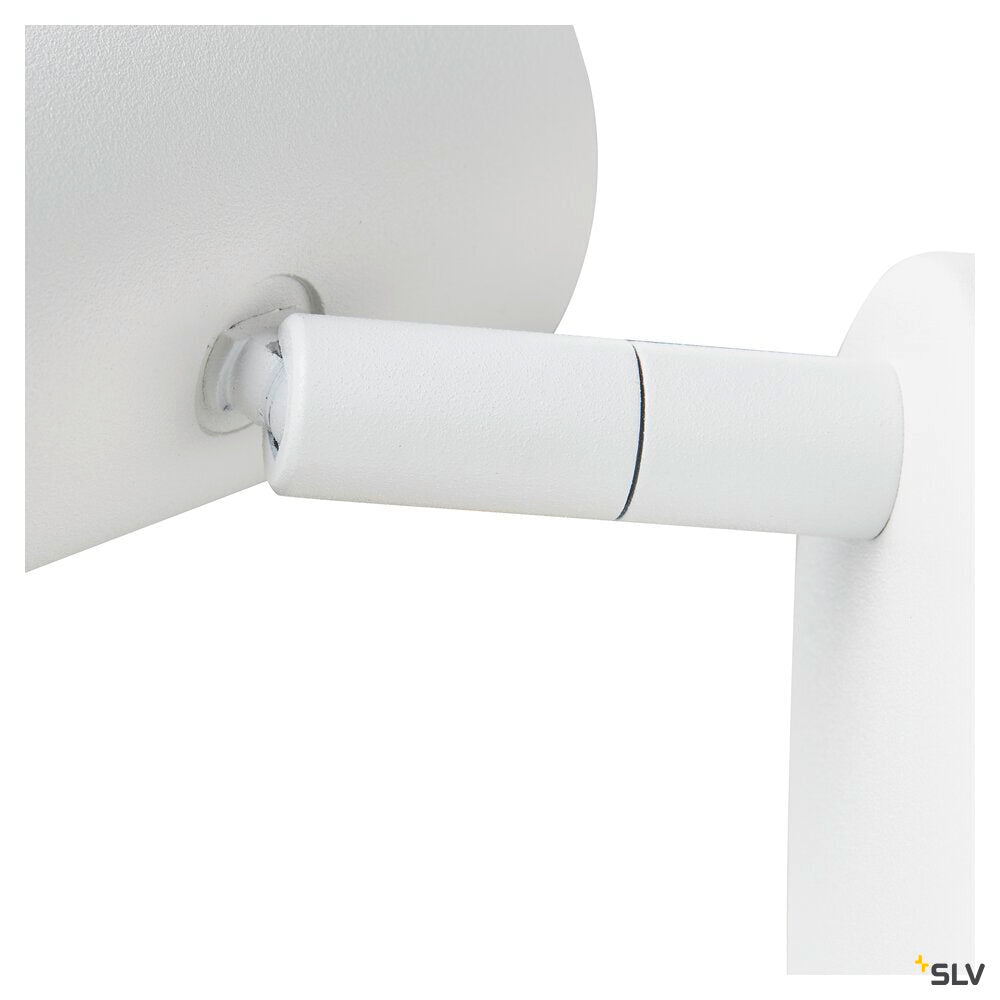 SLV NOBLO®, wall and ceiling-mounted light, single, round, 2000-3000 K, 8 W, dim-to-warm, PHASE, 36°, white 1008703