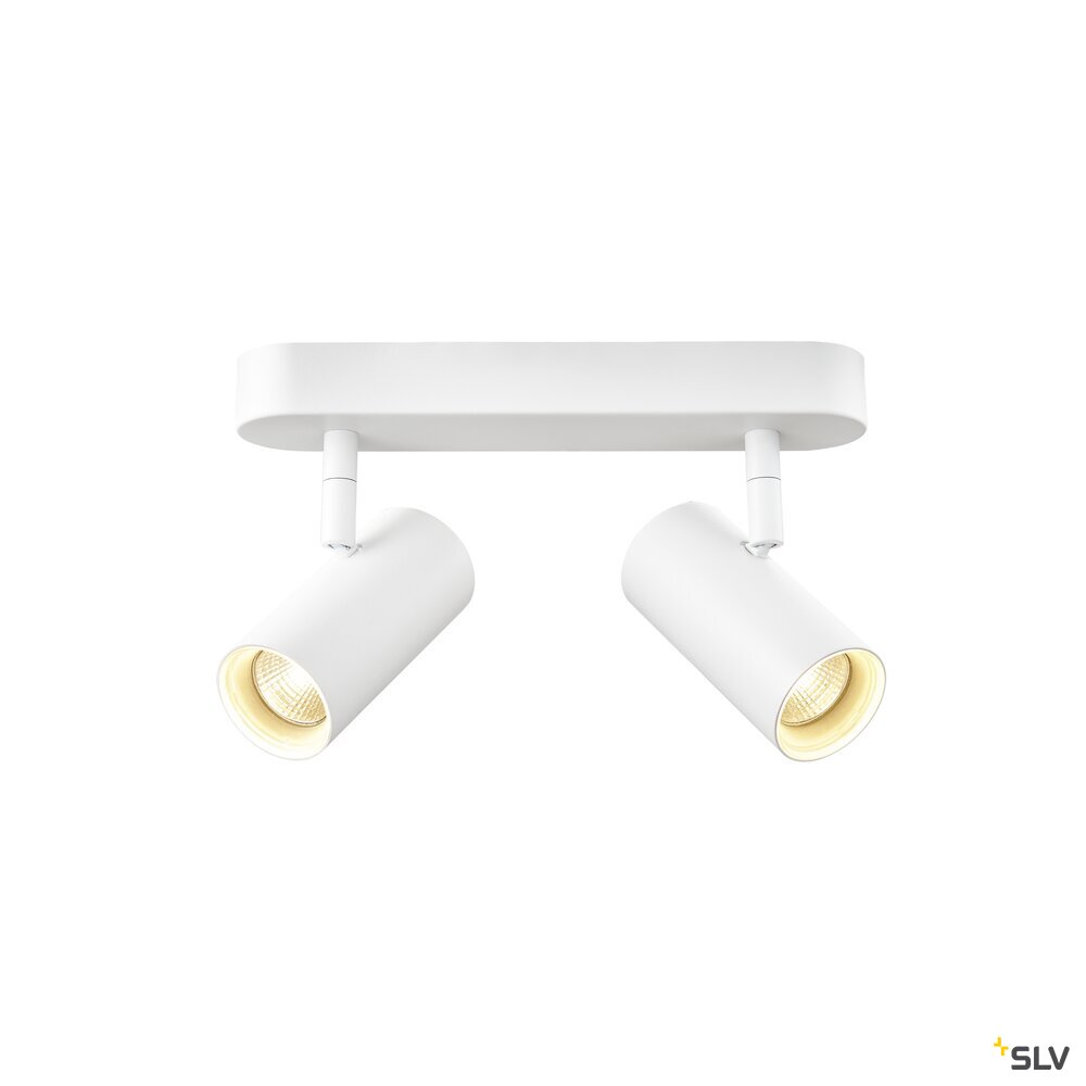 SLV NOBLO®, wall and ceiling-mounted light, double, round, 2700 K, 12 ...