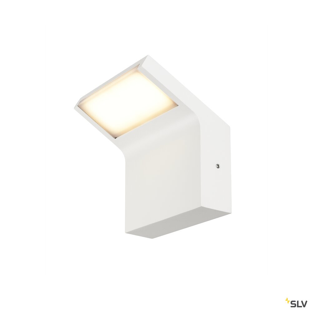 SLV ORDI II, WL, Wall-mounted light, Square, 2200/3000 K, IP65, White 1008722