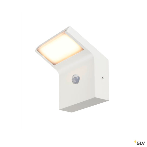 SLV ORDI II, WL, SENSOR, Wall-mounted light, Square, 2200/3000 K, IP54, White 1008724