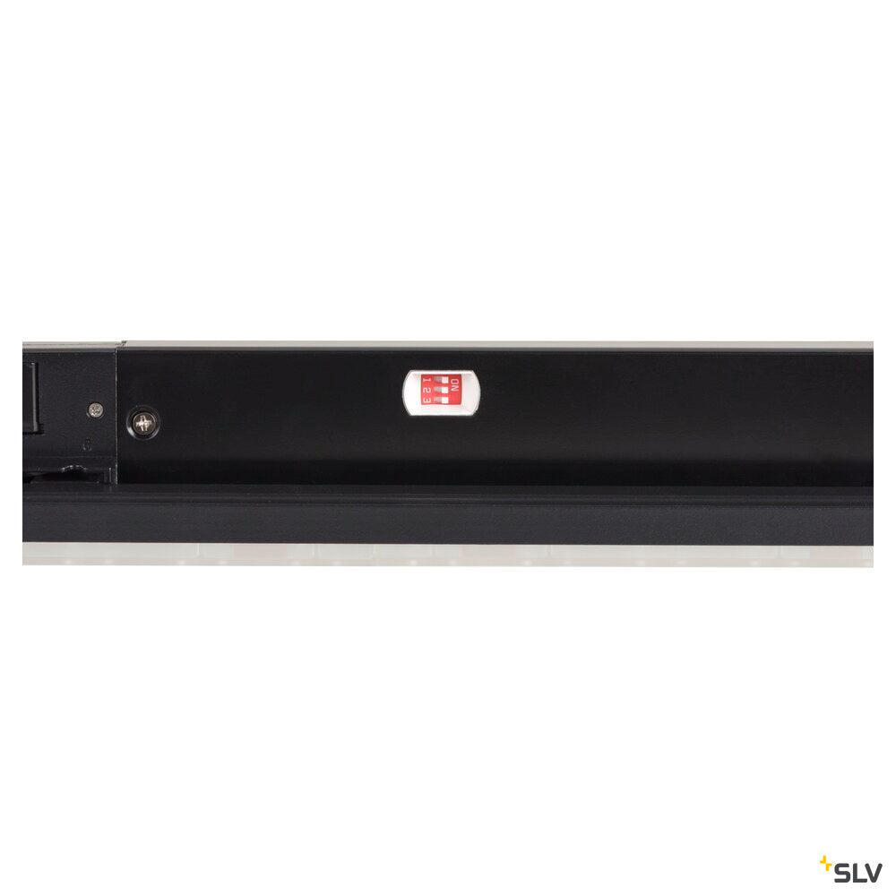 SLV SIGHT EASY, 3~ spot, rectangular, 4000 K, 41 W, DALI, 25°, black 1008730
