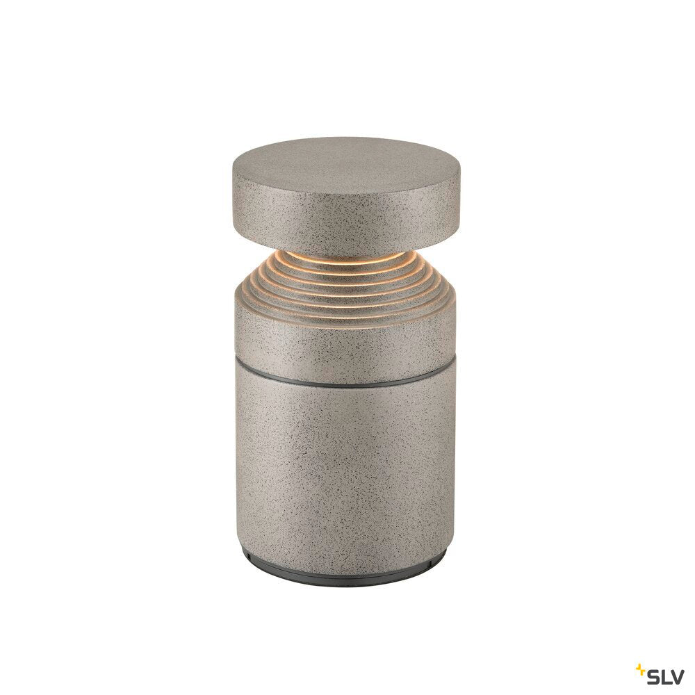 SLV CONCRETE, Pole 35, PHASE, Free-standing lamp, 2700 K, IP65, Grey 1008838