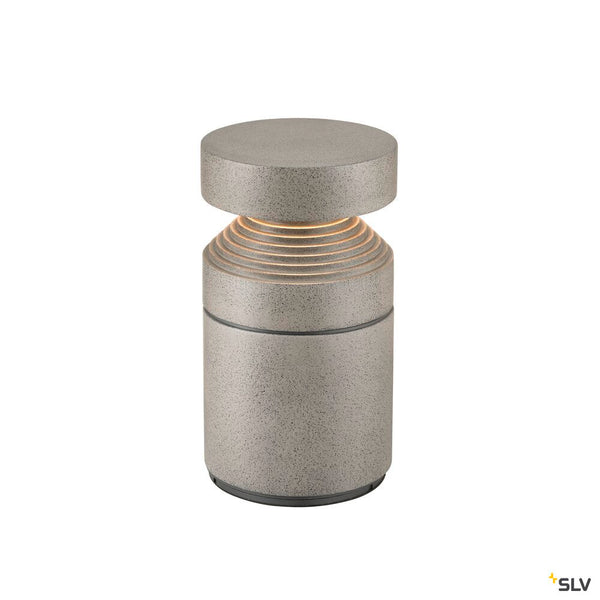 SLV CONCRETE, Pole 35, PHASE, Free-standing lamp, 2700 K, IP65, Grey 1008838