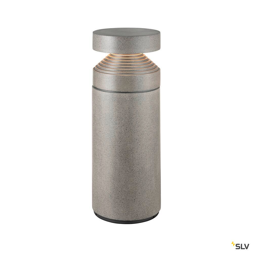 SLV CONCRETE, Pole 55, PHASE, Free-standing lamp, 2700 K, IP65, Grey 1008839