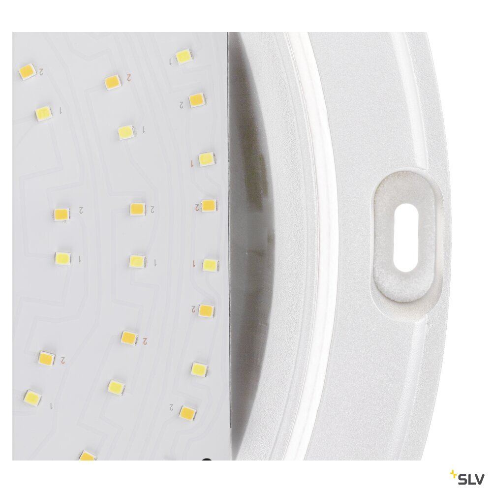 SLV OUTDOOR BULKHEAD V 360, SENSOR 20W 830/840/856 IP65 IK10, White 1008901
