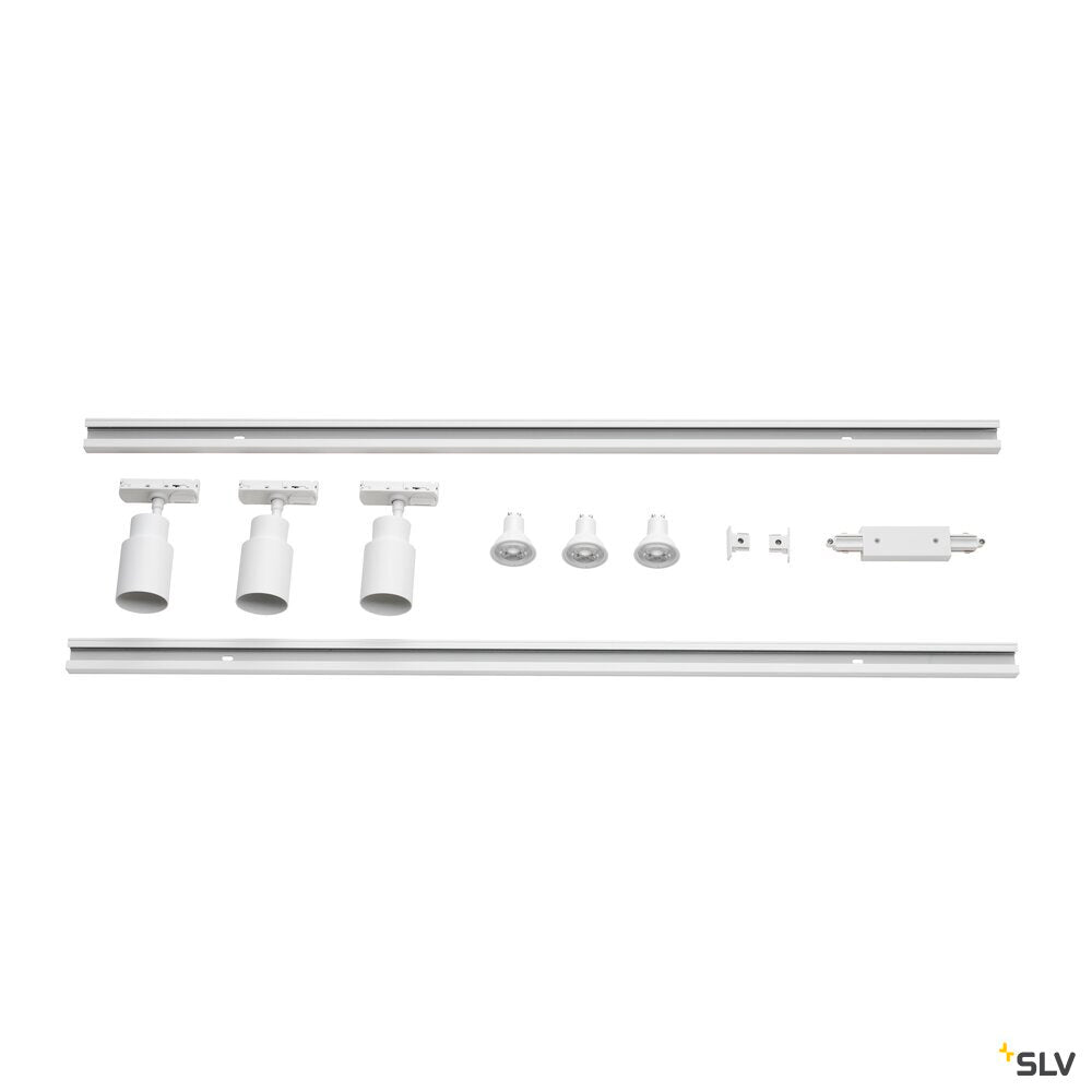 SLV PURI 2.0, 1Ph., Triple Track Set, QPAR51, White 1008902