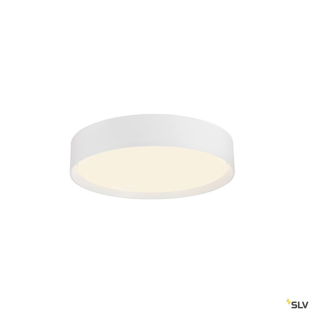 SLV DECONA 30, CL, PHASE, Ceiling-mounted light, Round, 3000/4000K, 17 W, White 1008917