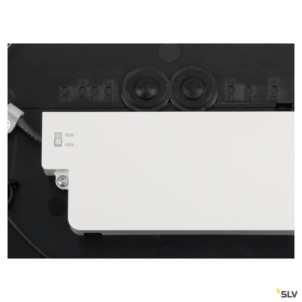 SLV DECONA 30, CL, PHASE, Ceiling-mounted light, Round, 3000/4000K, 17 W, Black/Gold 1008920