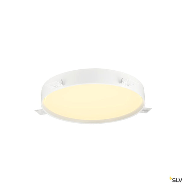 SLV DECONA, installation frame, Ø43.3 cm, white 1008586