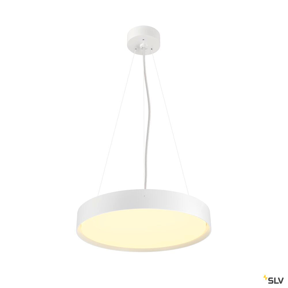 SLV DECONA 42, CL, PHASE, Ceiling-mounted light, Round, 3000/4000K, 23 W, White 1008921