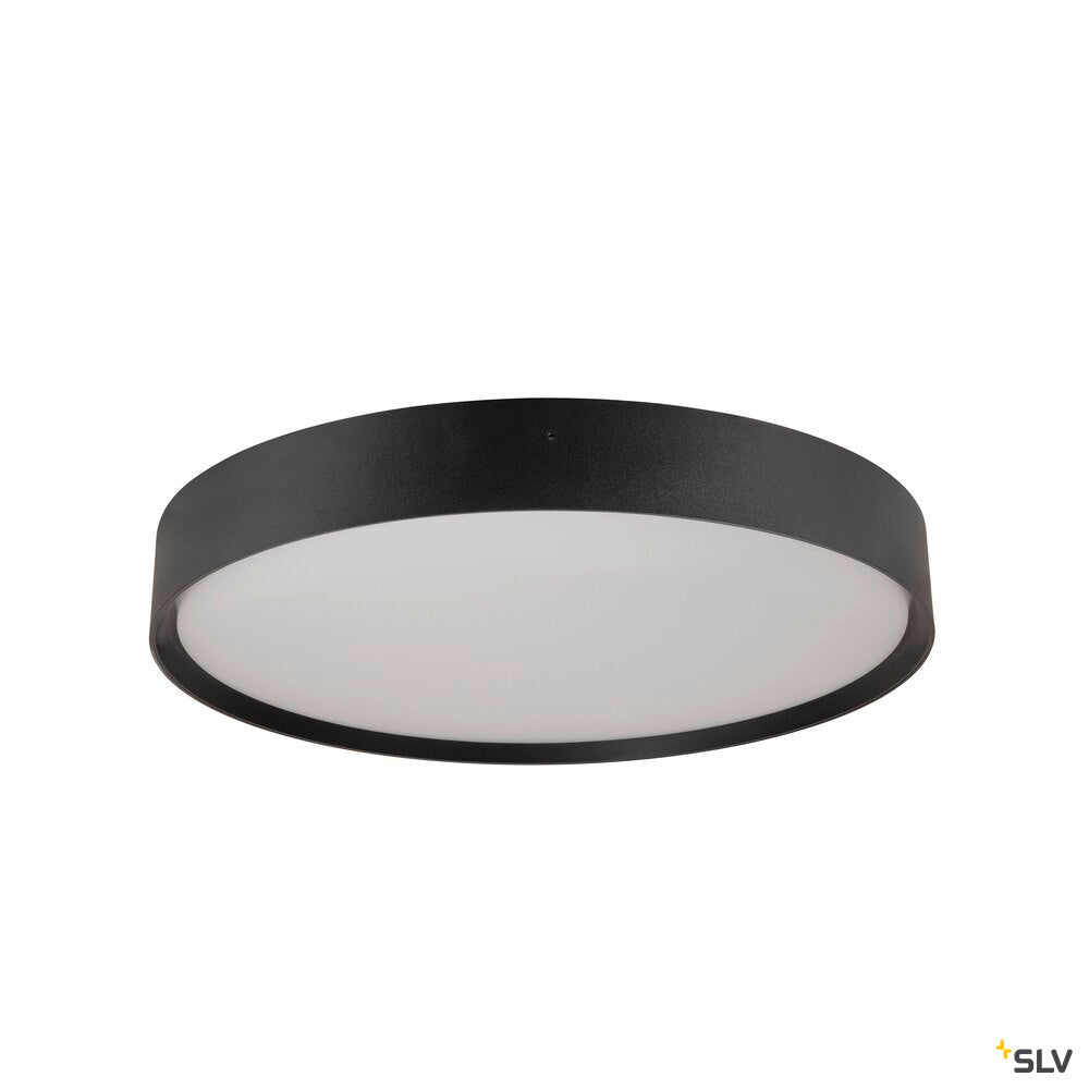SLV DECONA 42, CL, PHASE, Ceiling-mounted light, Round, 3000/4000K, 23 W, Black 1008922
