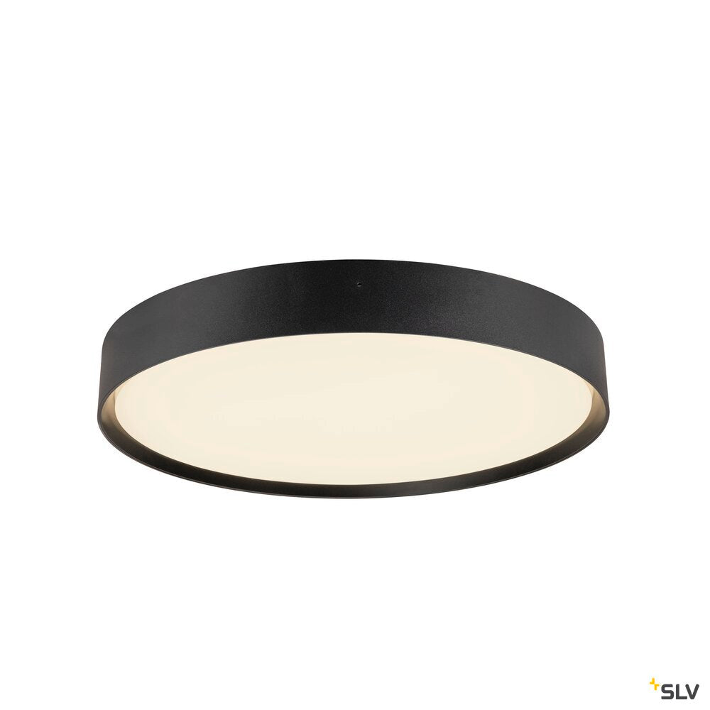 SLV DECONA 42, CL, PHASE, Ceiling-mounted light, Round, 3000/4000K, 23 W, Black 1008922