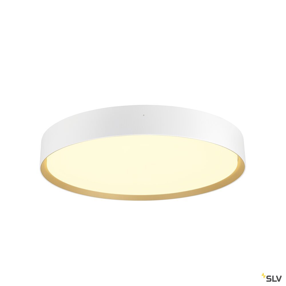 SLV DECONA 42, CL, PHASE, Ceiling-mounted light, Round, 3000/4000K, 23 W, White/Gold 1008923