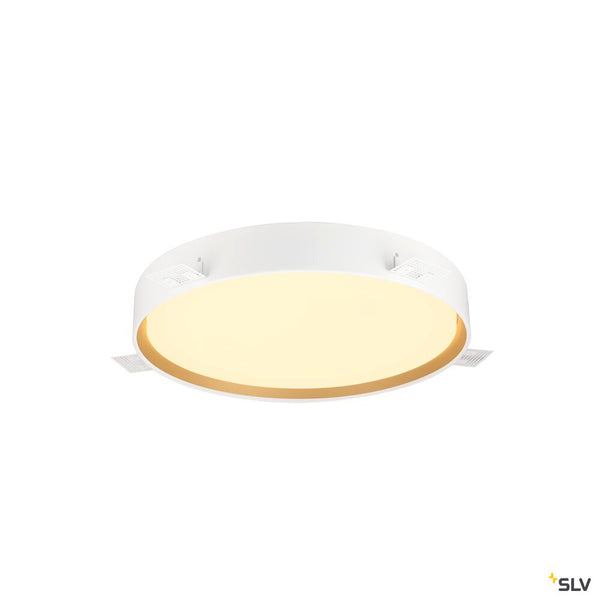 SLV DECONA, installation frame, Ø43.3 cm, white 1008586
