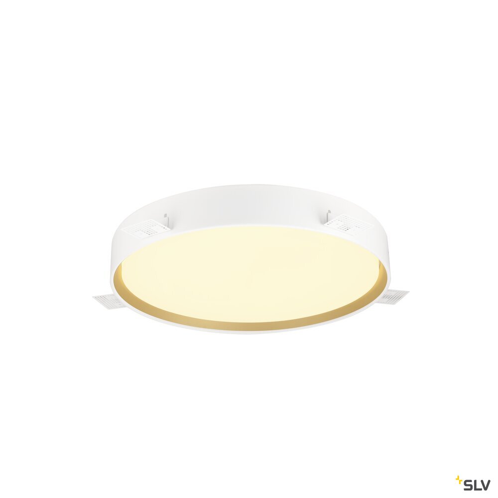 SLV DECONA 42, CL, PHASE, Ceiling-mounted light, Round, 3000/4000K, 23 W, Black/gold 1008924