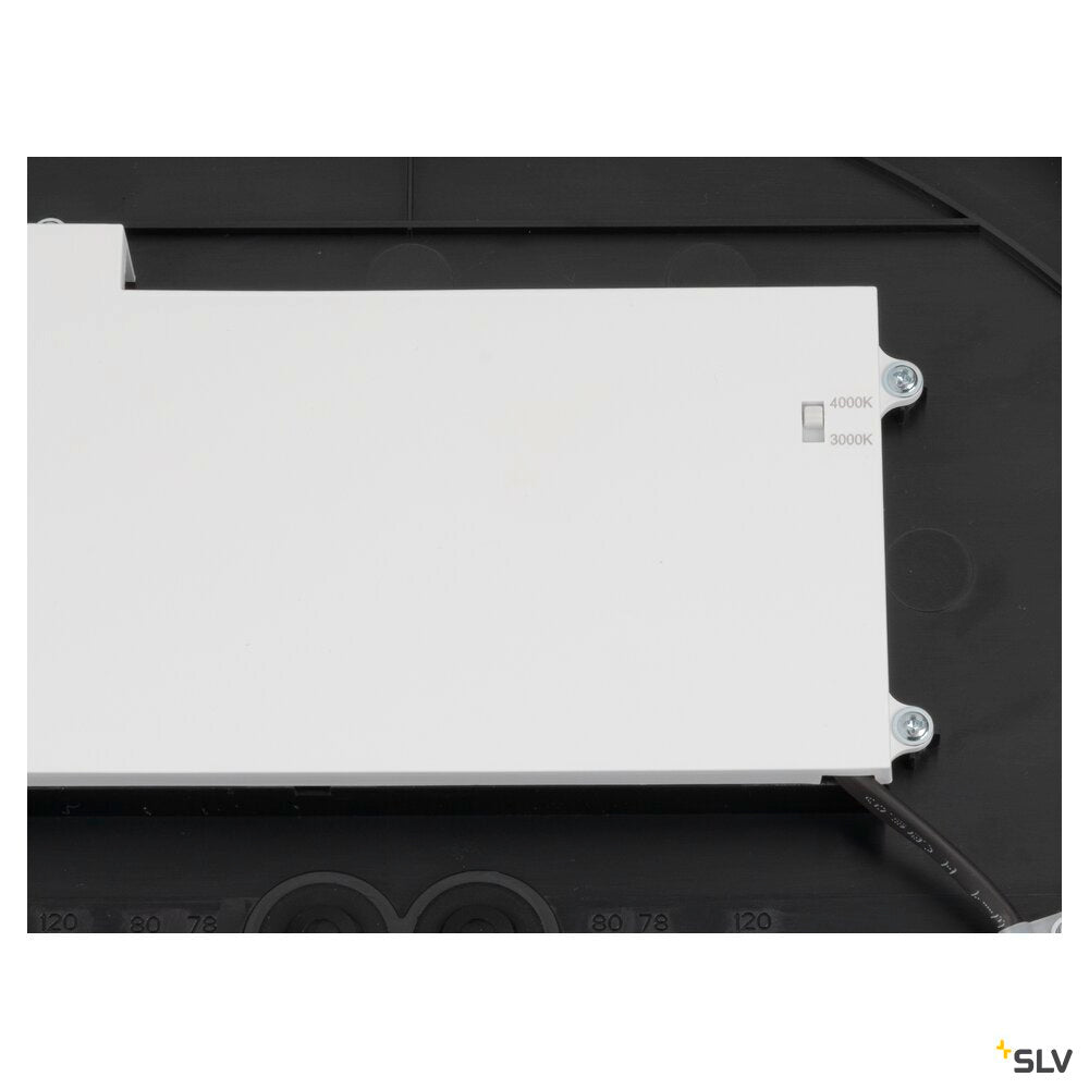 SLV DECONA 42, CL, PHASE, Ceiling-mounted light, Round, 3000/4000K, 23 W, Black/gold 1008924