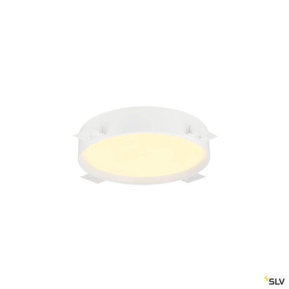 SLV DECONA 30, CL, Sensor, Ceiling-mounted light, Round, 3000/4000K, 17 W, White 1008926