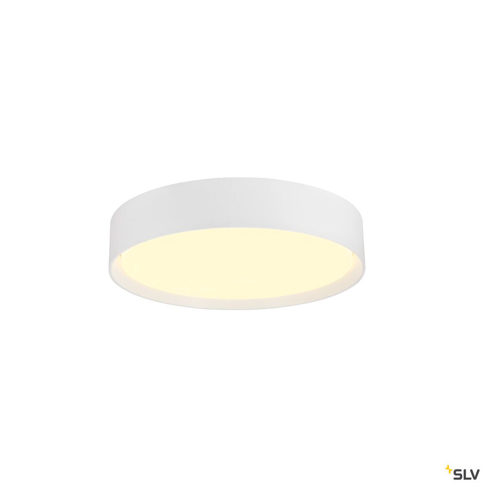 SLV DECONA 30, CL, Sensor, Ceiling-mounted light, Round, 3000/4000K, 17 W, White 1008926