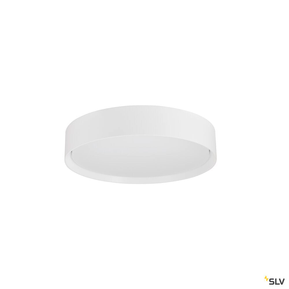 SLV DECONA 30, CL, Sensor, Ceiling-mounted light, Round, 3000/4000K, 17 W, White 1008926