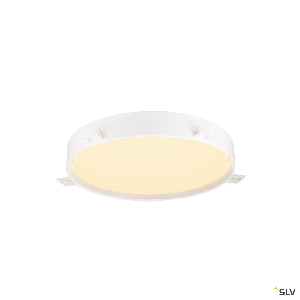 SLV DECONA, installation frame, Ø43.3 cm, white 1008586