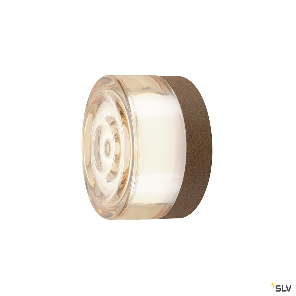 SLV CYFT WAVE, wall- and ceiling-mounted light, 2700/3000/4000 K, 6.5 W, PHASE, black / amber 1008941