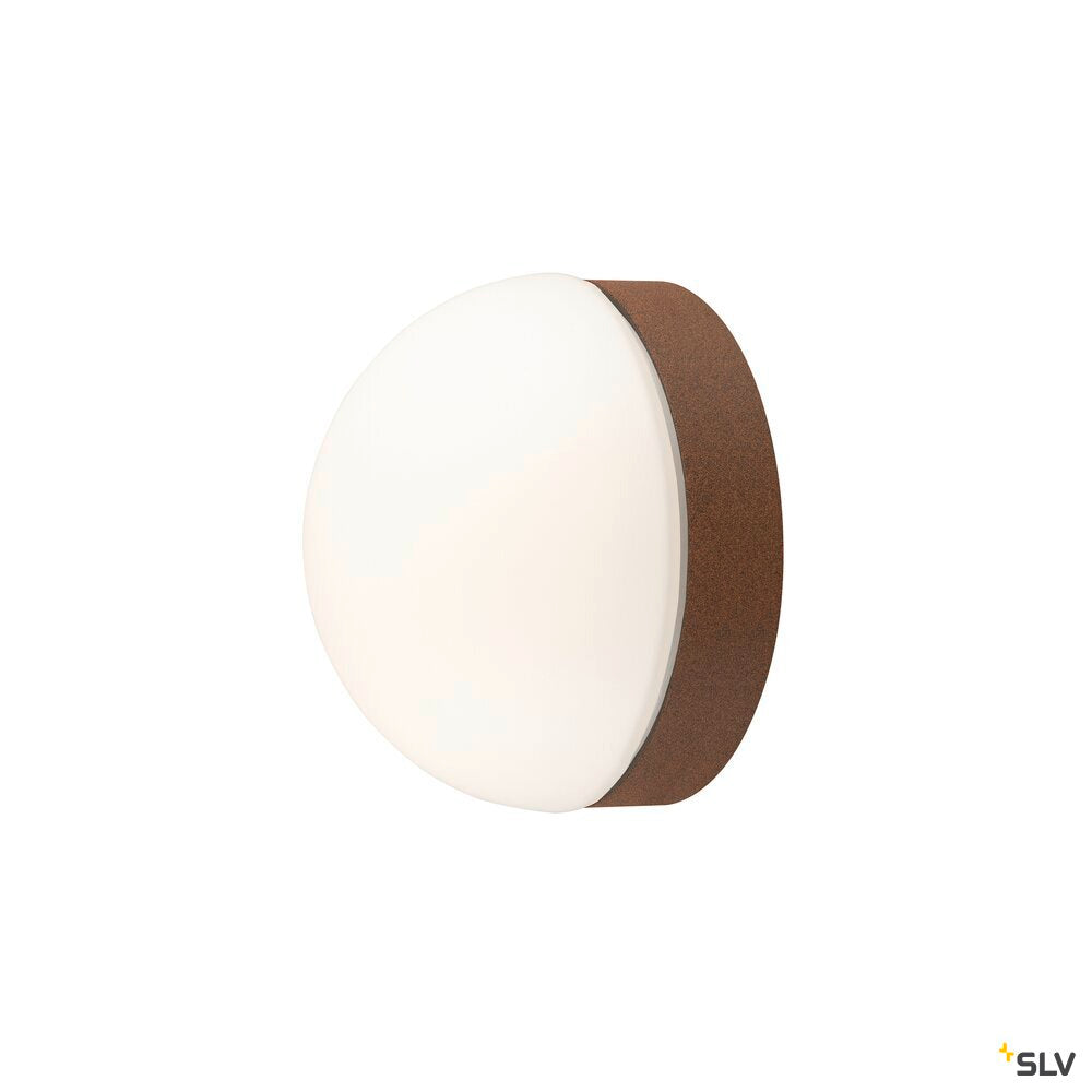 SLV CYFT DOME, wall- and ceiling-mounted light, 2700/3000/4000 K, 6.5 W, PHASE, black / milky 1008944