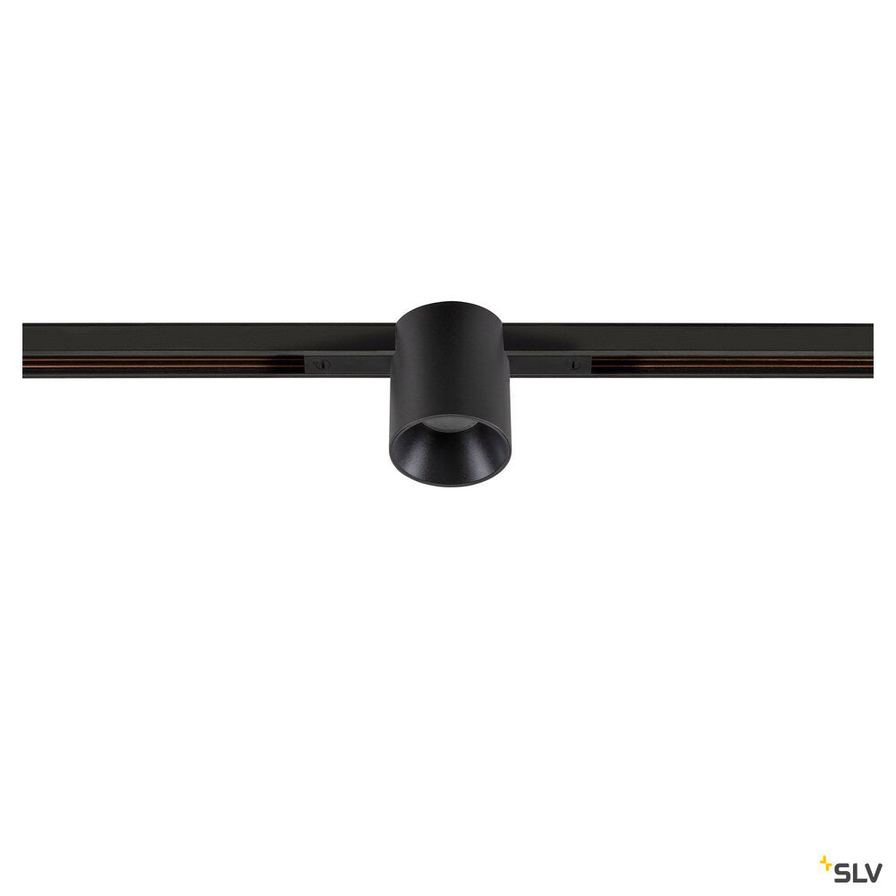 SLV FIX-IT!, 48V, DALI, Round, Standard track, Spot, 2700K, 6.6 W, 36°, Black/Black 1008946