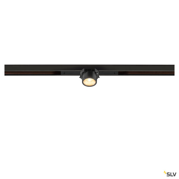 SLV FIX-IT!, 48V, DALI, Round, Standard track, Spot, 2000-3000K, 7.4 W, 36°, Gold/Black 1008955
