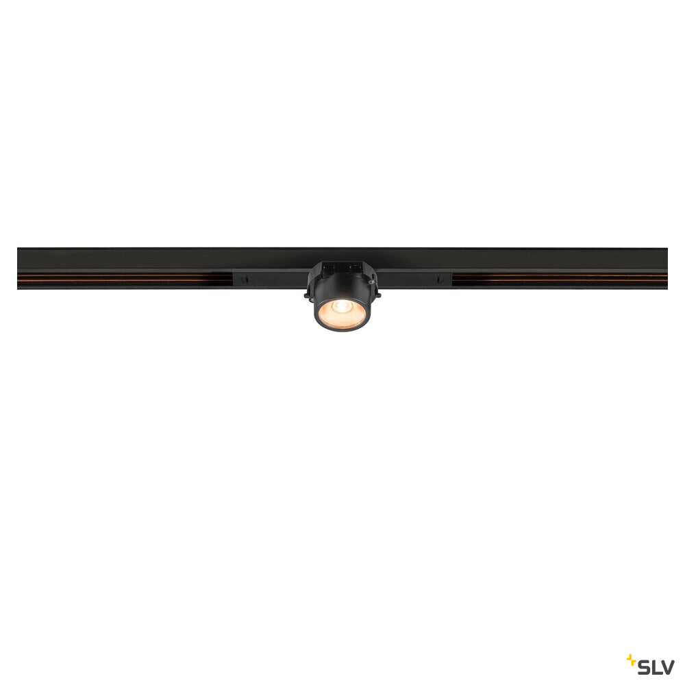SLV FIX-IT!, 48V, DALI, Square, Standard track, Spot, 2700K, 6.6 W, 36°, Gold/Black 1008971