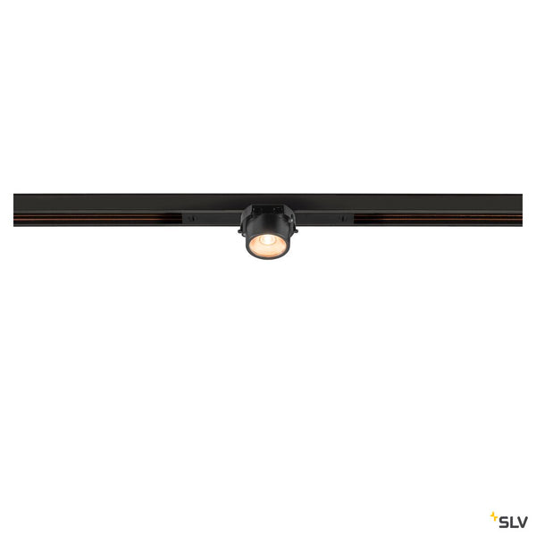 SLV FIX-IT!, 48V, DALI, Square, Standard track, Spot, 2700K, 6.6 W, 36°, Gold/Black 1008971