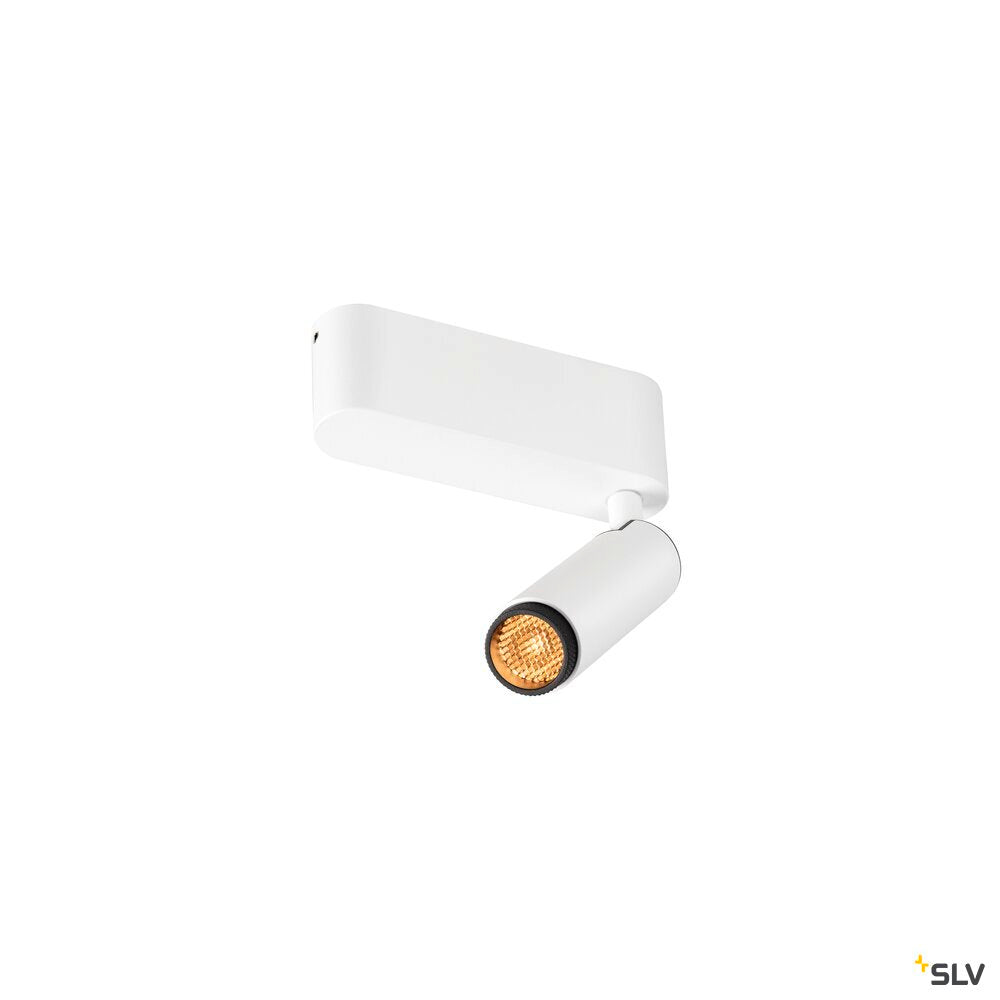 SLV GRIP! S, Ceiling-mounted light, single, PHASE, 2700K, 11W, 29°, white / black 1009036