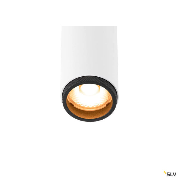 SLV GRIP! S, Ceiling-mounted light, single, PHASE, 2700K, 11W, 29°, white / black 1009036