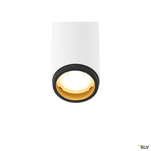 SLV GRIP! S, Ceiling-mounted light, single, PHASE, 3000K, 11W, 29°, white / black 1009037