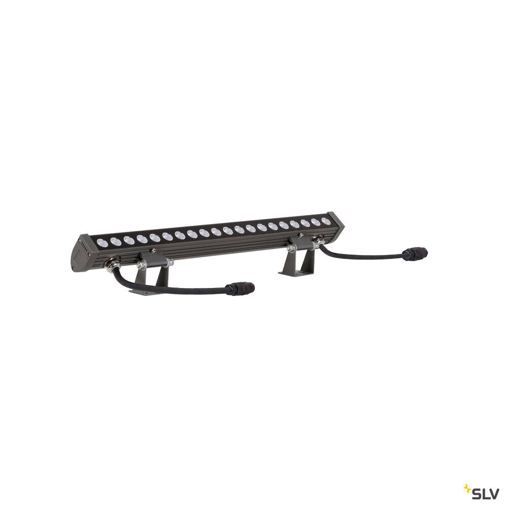 SLV GALEN PRO 60, wall-mounted light, 3000 K, 20 W, DALI 2, touch, 54°, anthracite 1009107
