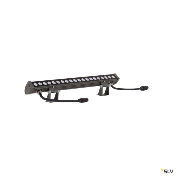 SLV GALEN PRO 60, wall-mounted light, 3000 K, 20 W, DALI 2, touch, 54°, anthracite 1009107