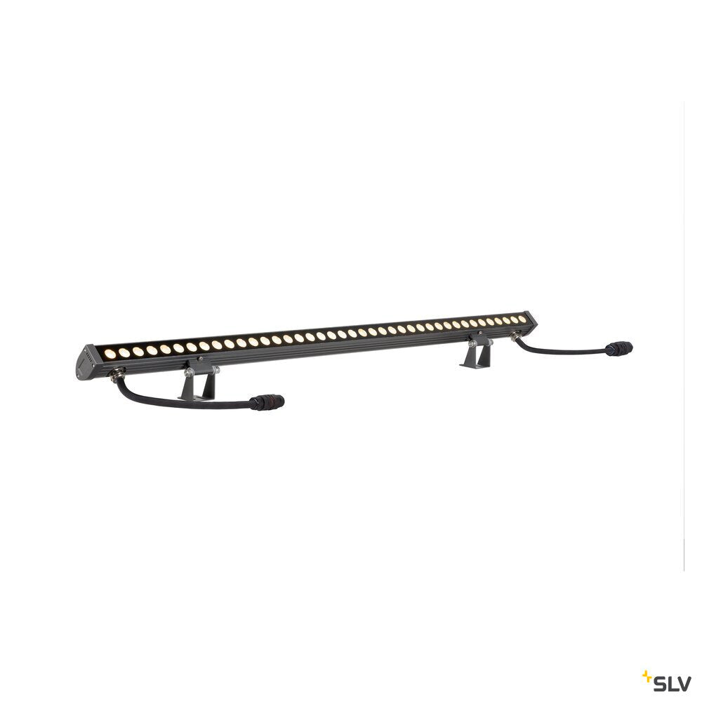 SLV GALEN PRO 120, wall-mounted light, 3000 K, 40 W, DALI 2, touch, 54°, anthracite 1009108