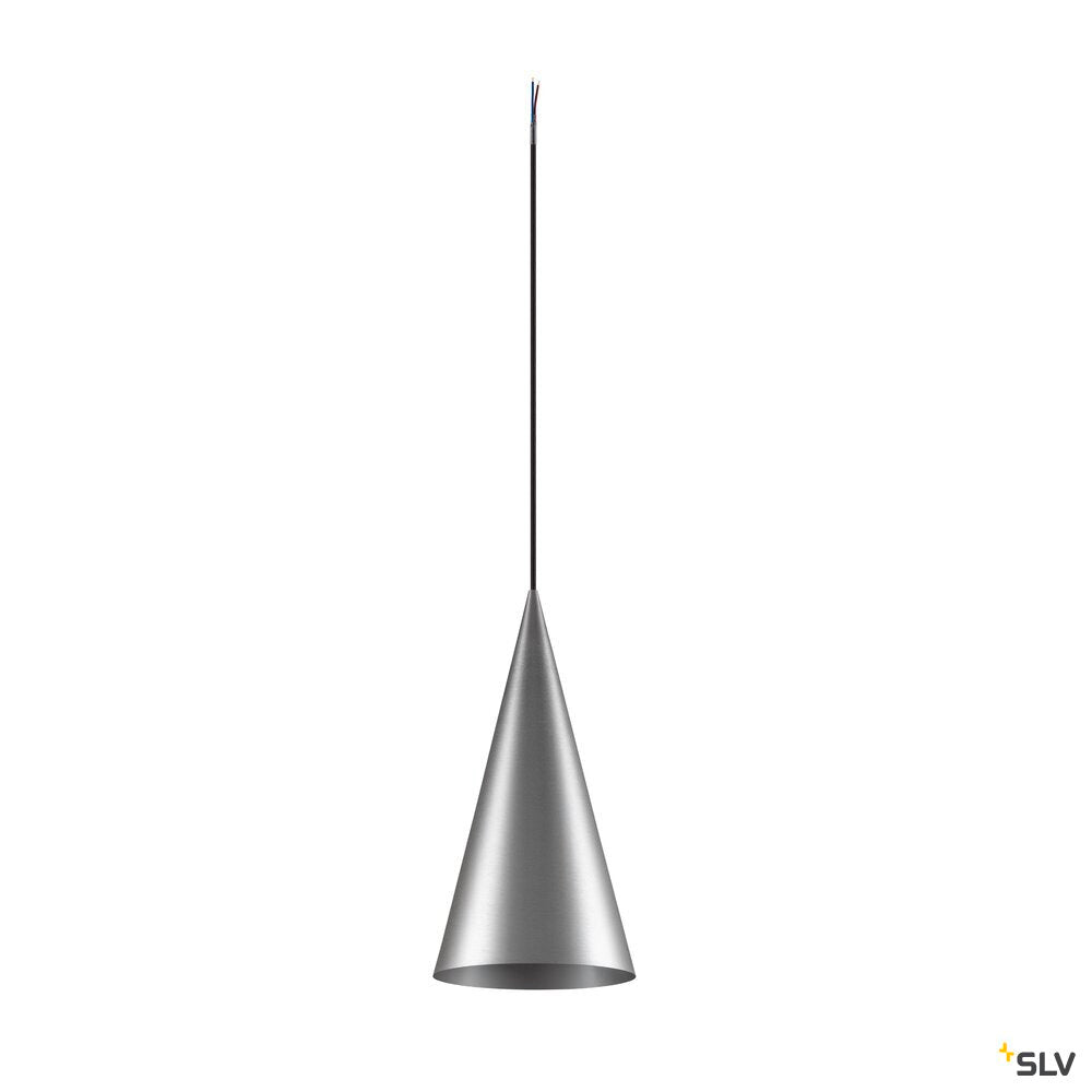 SLV MAGICO 20, pendant light, E27, pendant length 180 cm, 1 x max. 10 W, aluminium 1009135