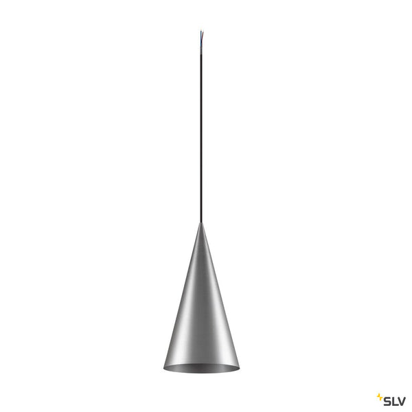 SLV MAGICO 20, pendant light, E27, pendant length 180 cm, 1 x max. 10 W, aluminium 1009135
