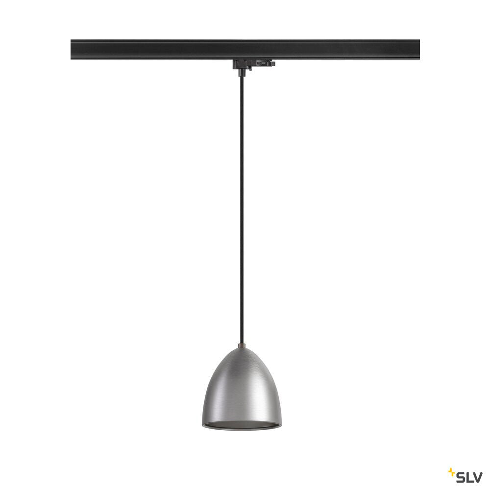 SLV PARA CONE 14, pendant light for 3-phase system, GU10, aluminium 1009141